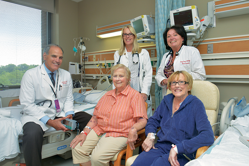 Dr. Gass,  Nurses Maureen Raffa and Kathy Brown,  Kathleen Shafer and Corinne Gamino